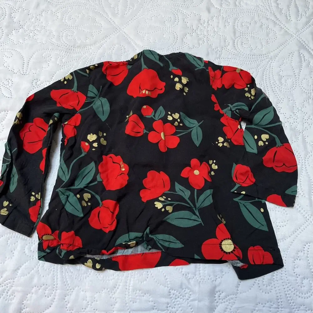 Carter's Winter Floral Top Size 12m